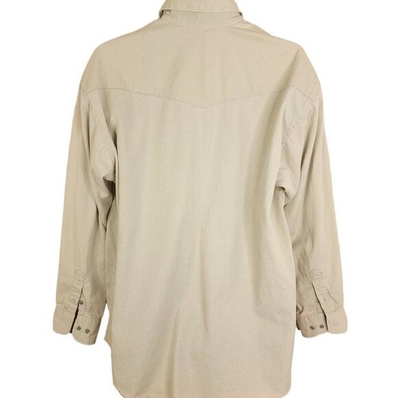 Wrangler Western Shirt Vintage 90s Embroidered Logo Cowboy Mens Size XL - Picture 3 of 5